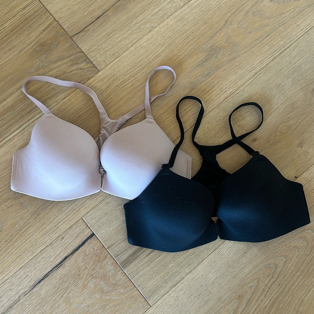 34B Soma Enbliss Front Close Racerback bra set